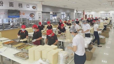5000+份盒飯出品，華逸府為重大活動提供應(yīng)急供餐保障
